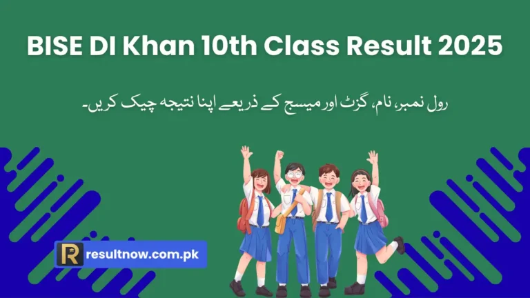 BISE DI Khan 10th Class Result 2025