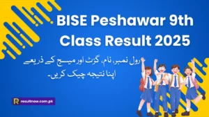 BISE Peshawar 9th Class Result 2025