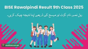 BISE Rawalpindi Result 9th Class 2025
