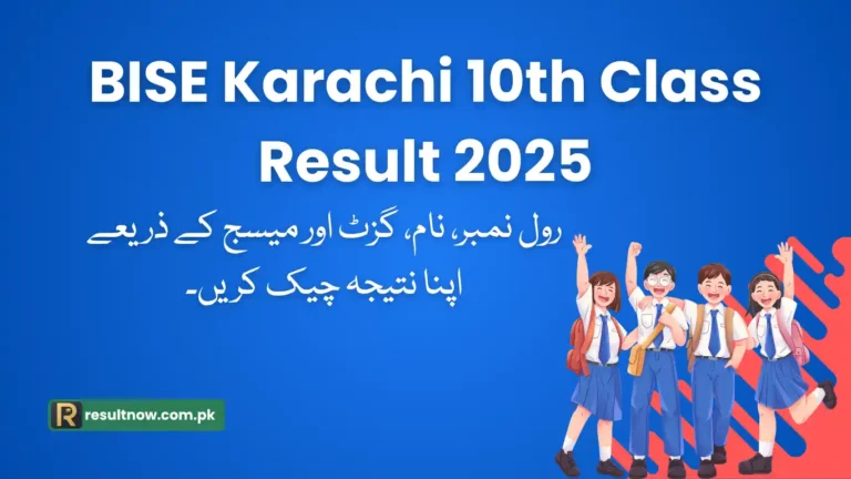 BISE Karachi 10th Class Result 2025